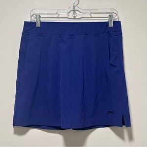 Slazenger Blue Sports Skort golf skirt with shorts size medium pockets